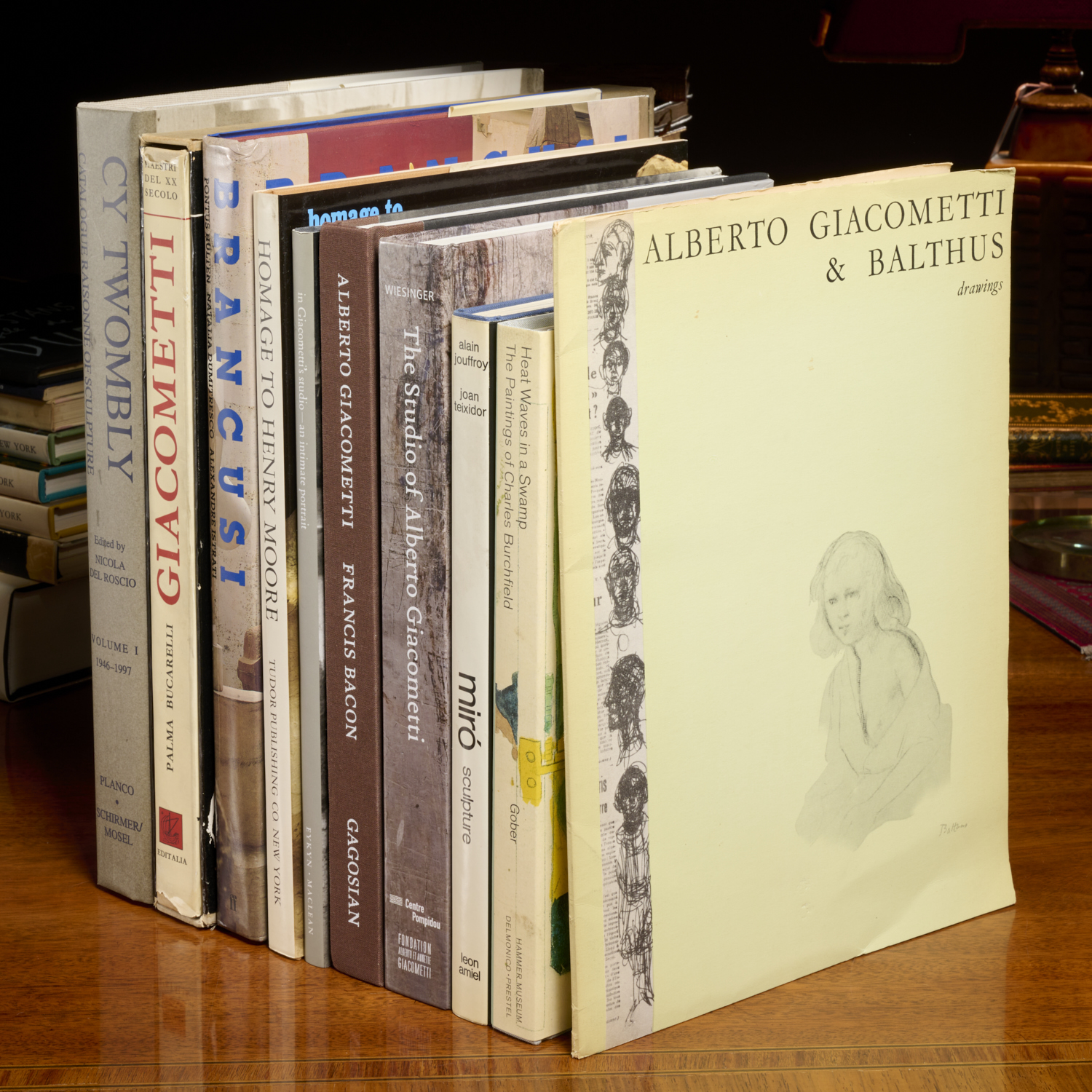  9 VOLS ON SCULPTORS INCL GIACOMETTI 2fba27