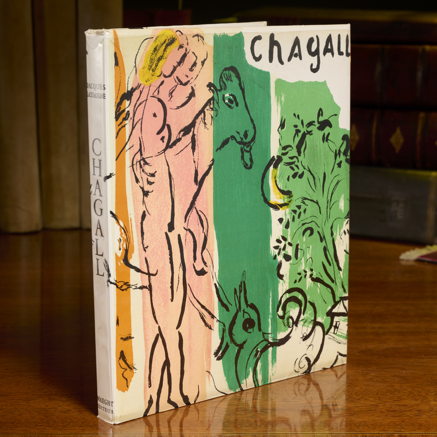 JACQUES LASSAIGNE, CHAGALL, 1957,