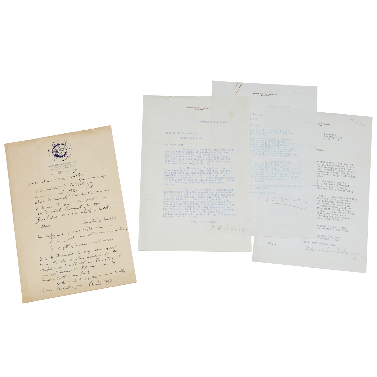  4 DOCUMENTS PROHIBITION ATOMIC 2fbaed