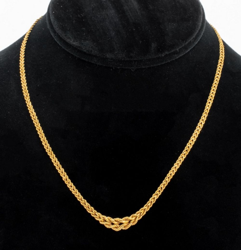 14K GOLD GRADUATED ROPE CHAIN NECKLACE 2fbb02