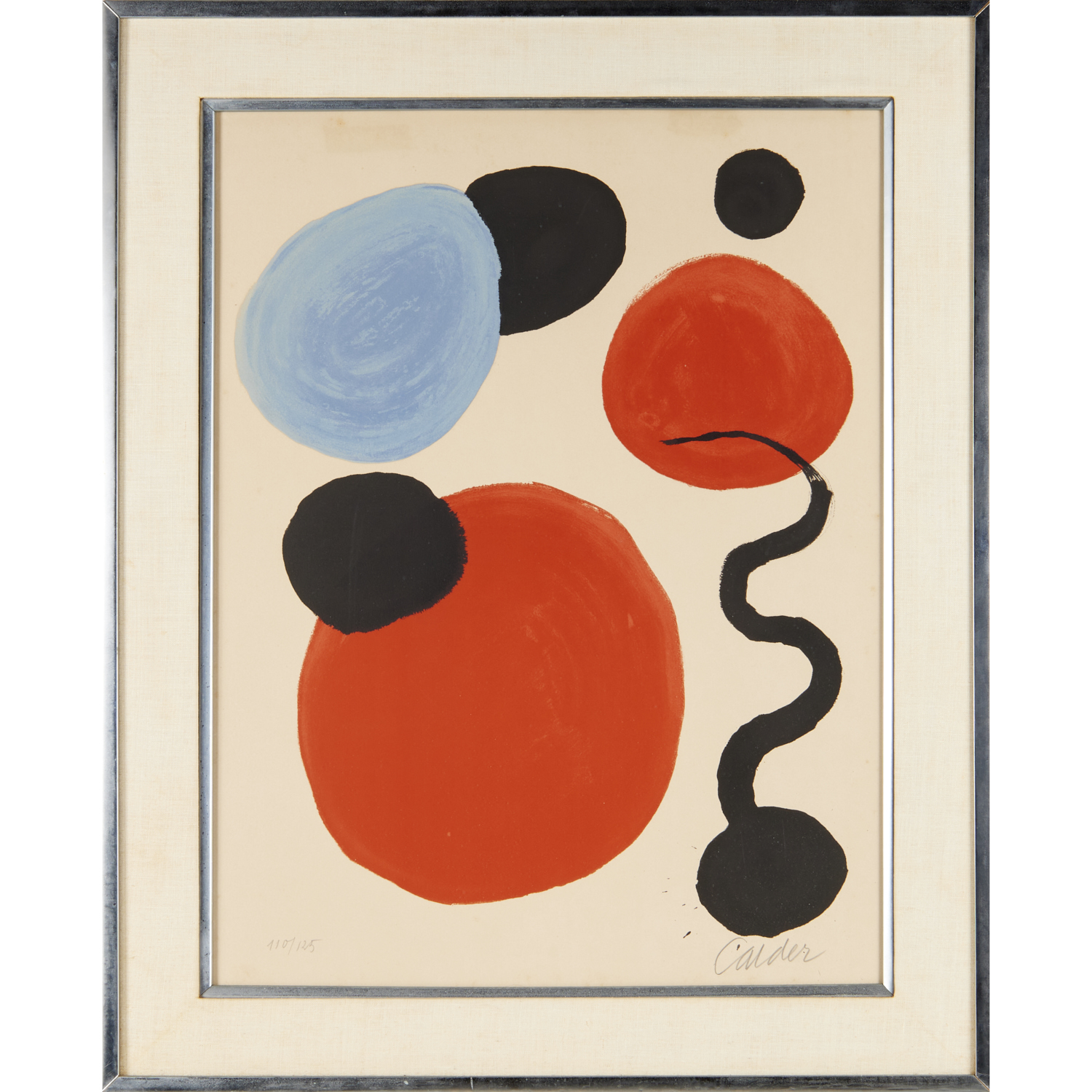 ALEXANDER CALDER COLOR LITHOGRAPH  2fbc2a