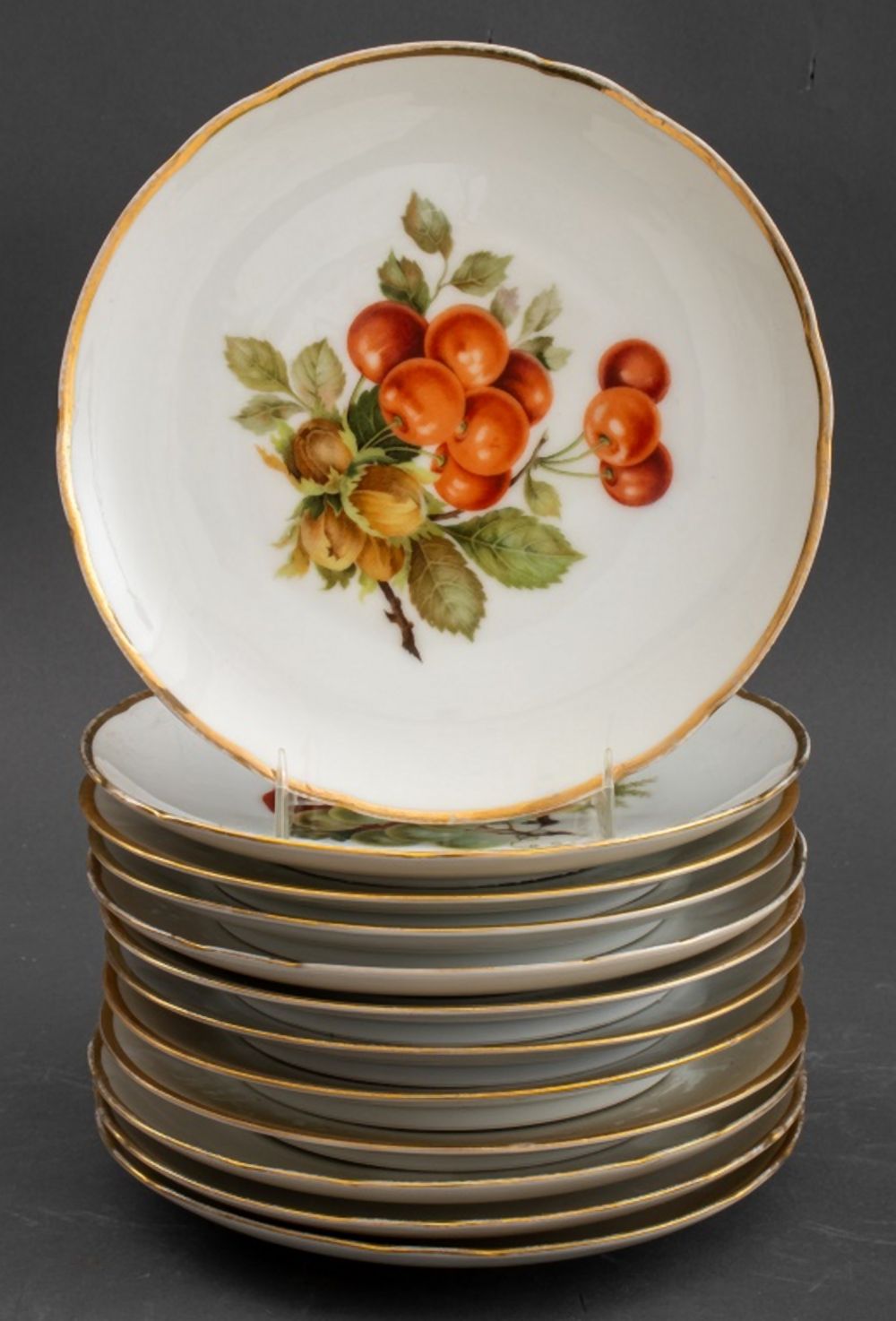 HUTSCHENREUTHER BAVARIAN PORCELAIN PLATES,