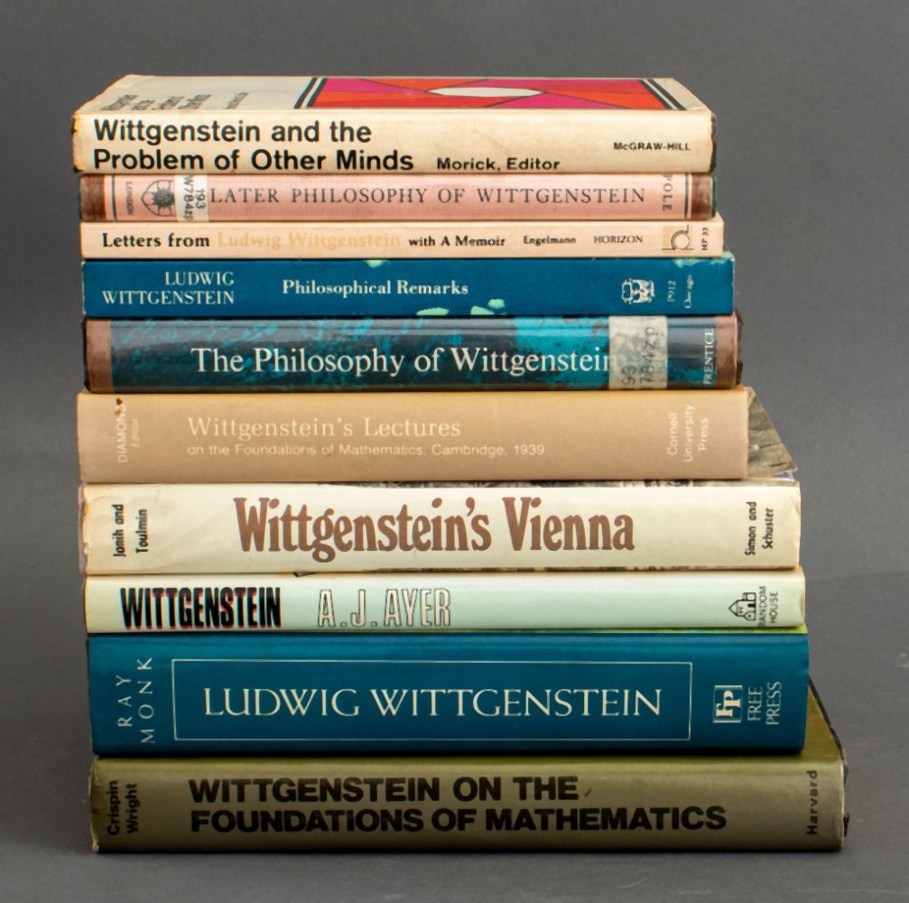 GROUP OF BOOKS OF WITTGENSTEIN 2fbc6d