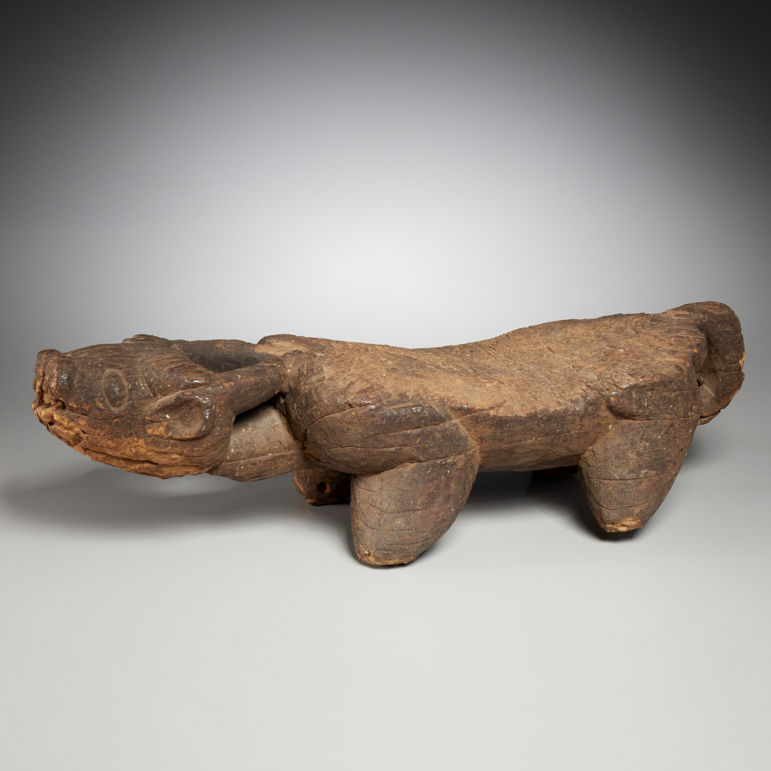 BAMILEKE PEOPLES ZOOMORPHIC STOOL  2fbce5