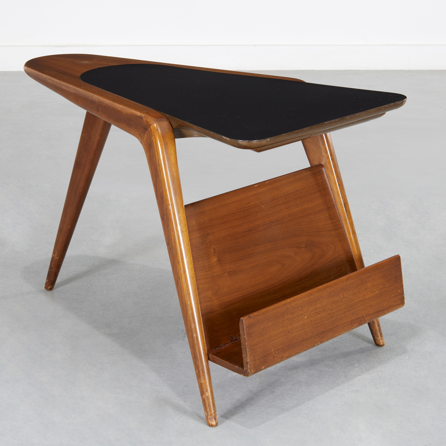 VLADIMIR KAGAN, WALNUT OCCASIONAL