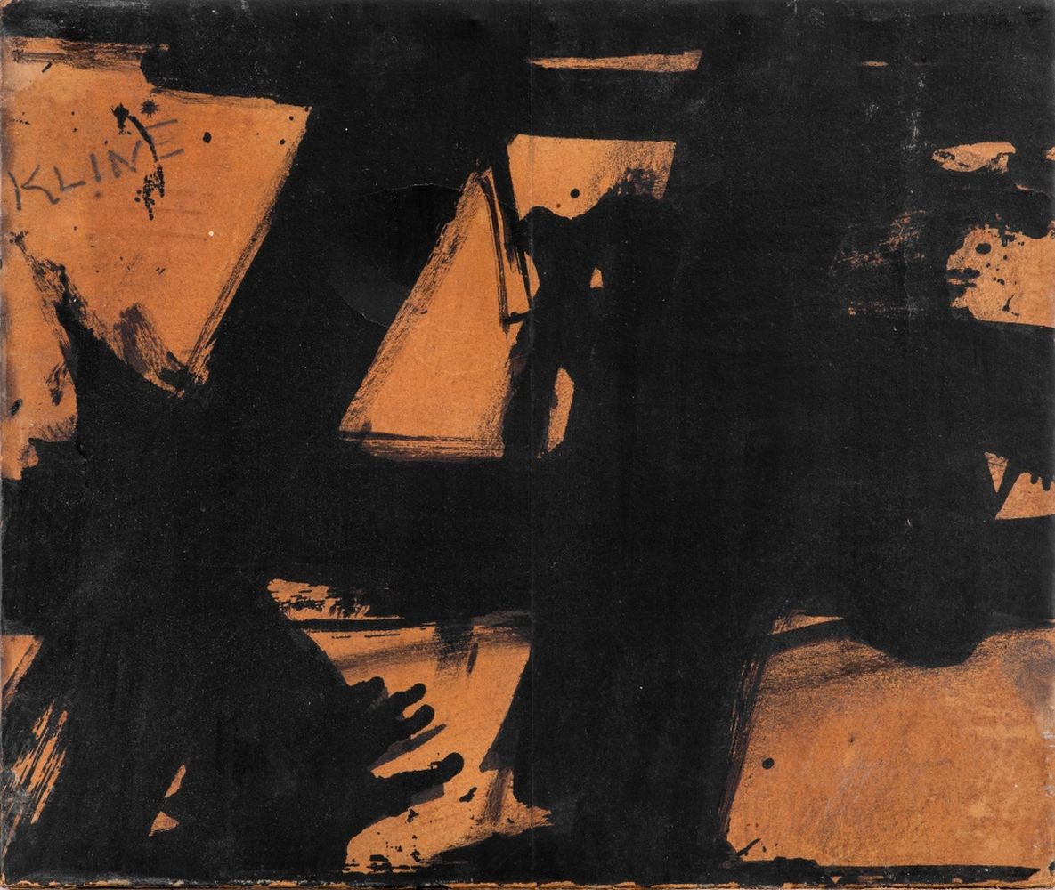 FRANZ KLINE UNTITLED INK PAINTING