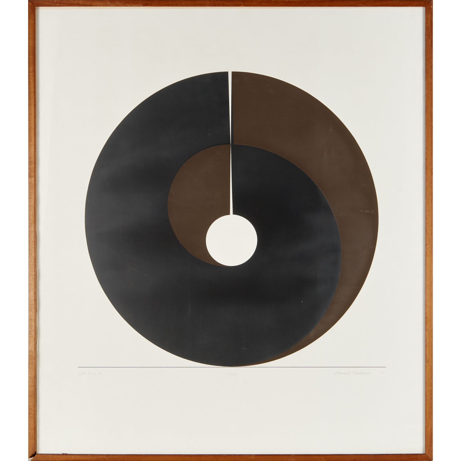 CLEMENT MEADMORE, SERIGRAPH, 1972