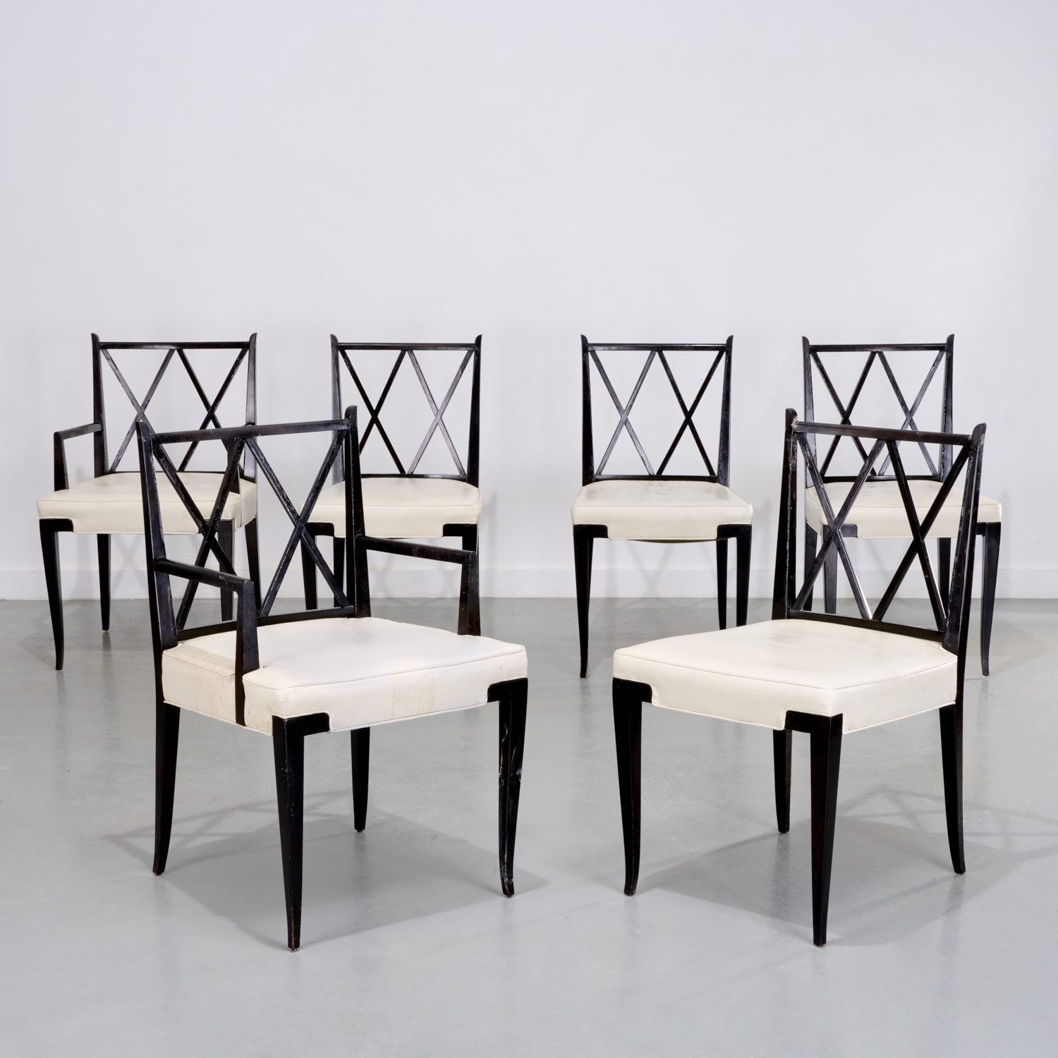 TOMMI PARZINGER, (6) MAHOGANY DINING