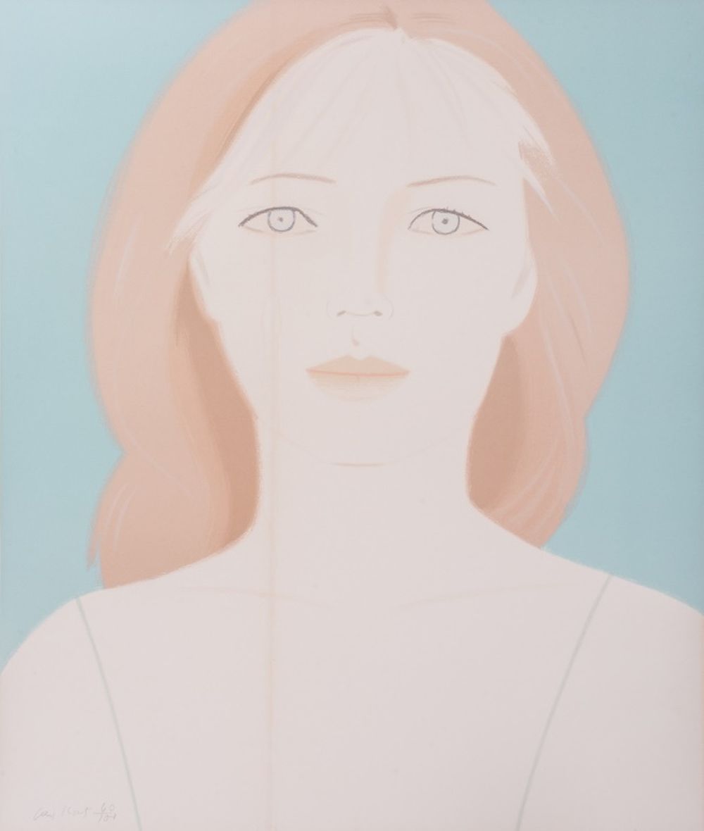 ALEX KATZ "ANASTASIA" LITHOGRAPH