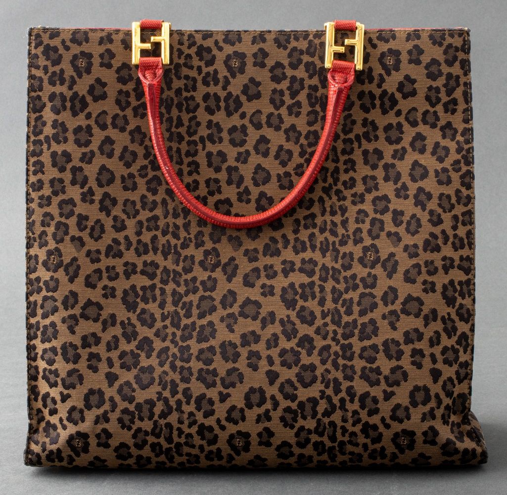 FENDI LEOPARD PRINT TOTE BAG Fendi 2fbeb6