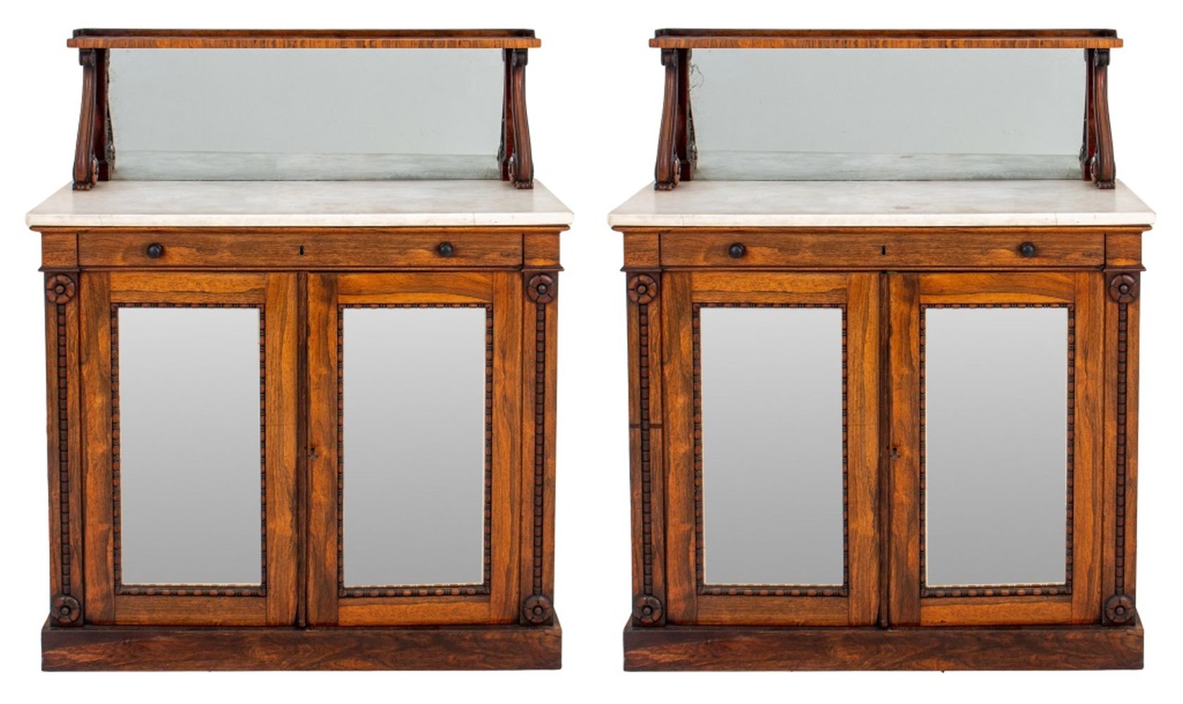 ENGLISH REGENCY ROSEWOOD CABINETS  2fbefa