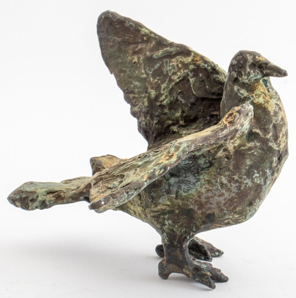 ILANA GOOR DOVE WITH SPREAD WINGS BRONZE