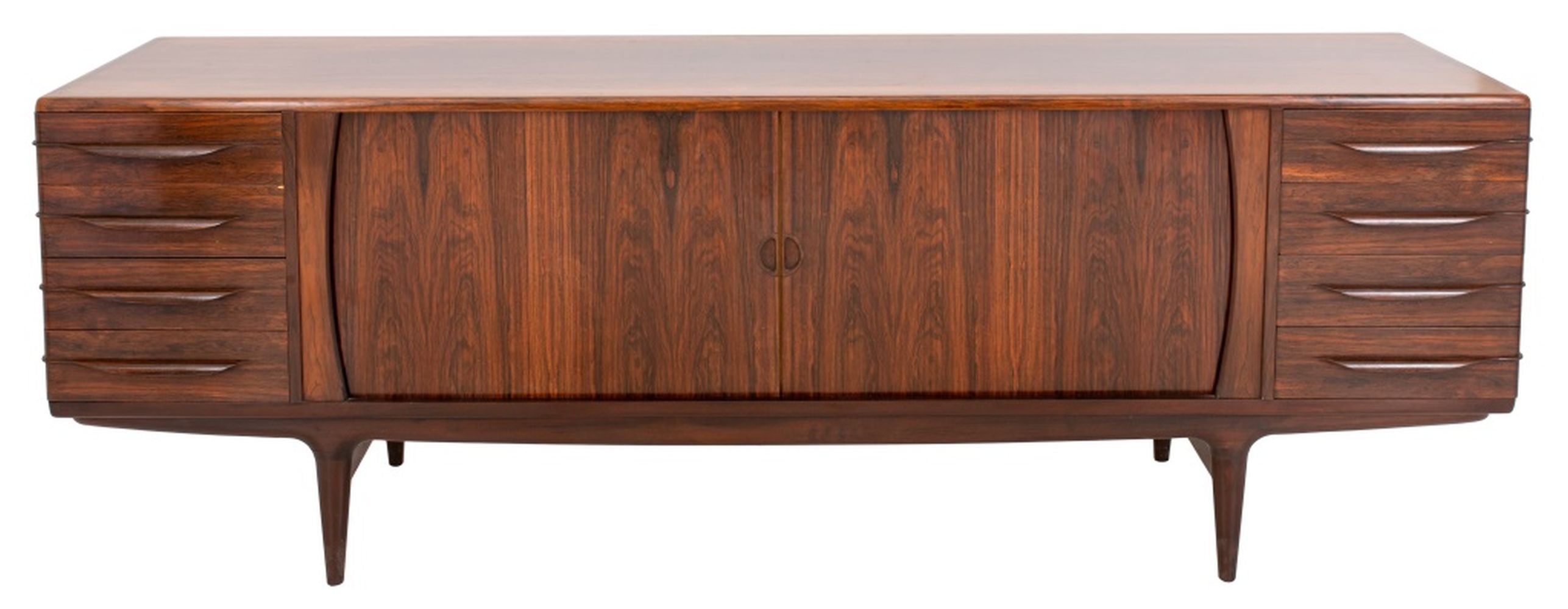 DANISH MODERN ROSEWOOD TAMBOUR 2fbf56