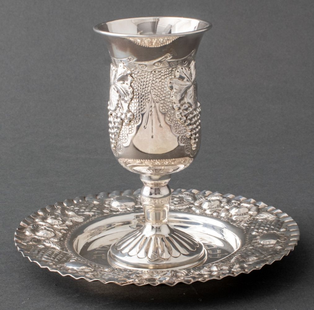 EZADA JUDAICA STERLING KIDDUSH 2fbf93