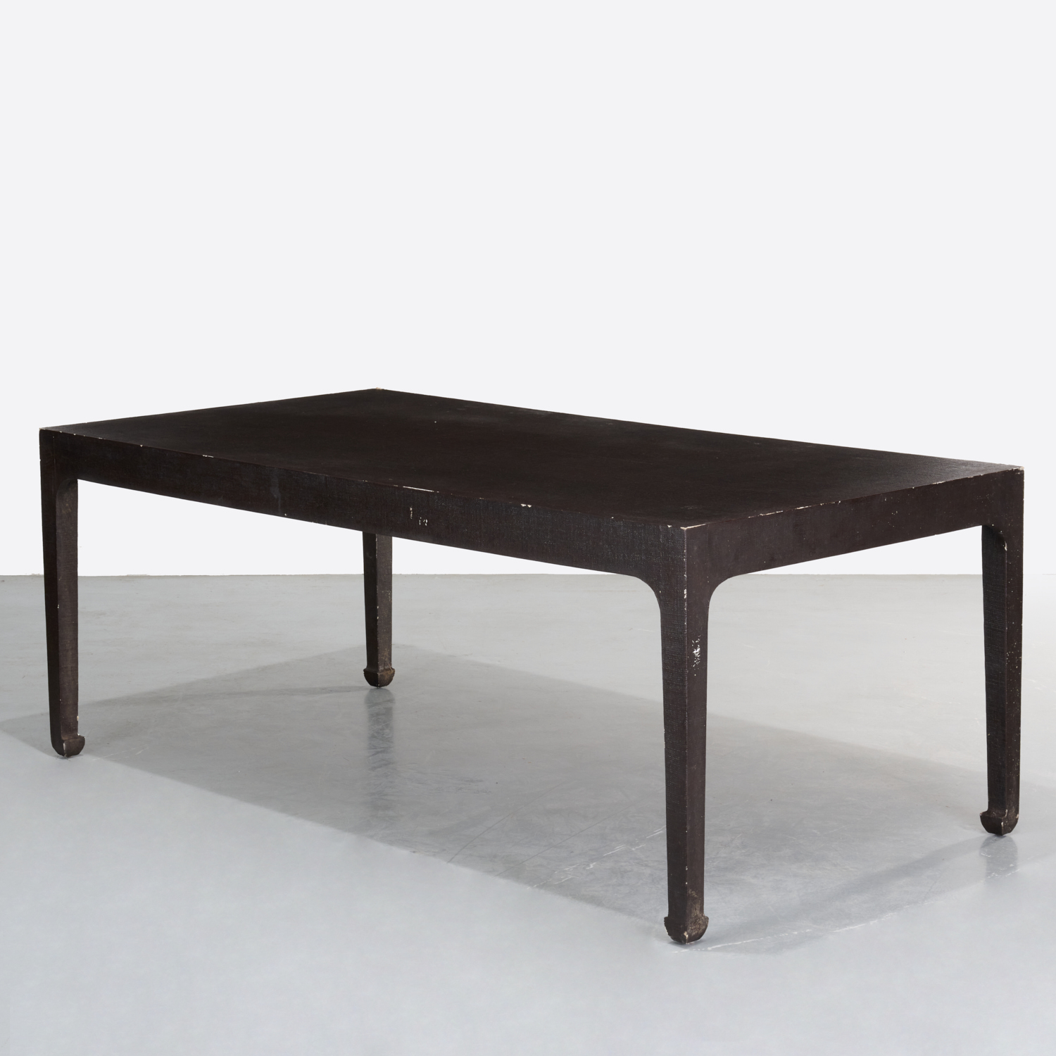LACQUER DINING TABLE SUPPLIED BY