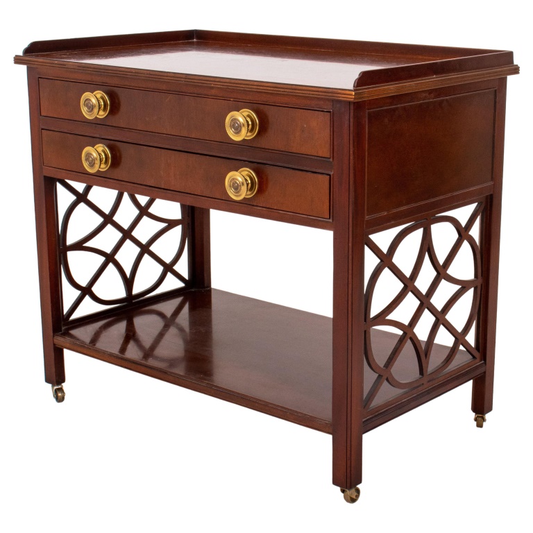 BAHR CHIPPENDALE MANNER SIDE TABLE 2fc090