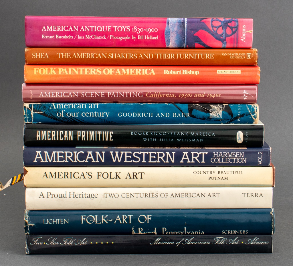 AMERICAN FOLK & WESTERN ART BOOKS,