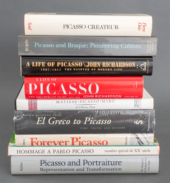 PABLO PICASSO ART REFERENCE BOOKS  2fc0fd