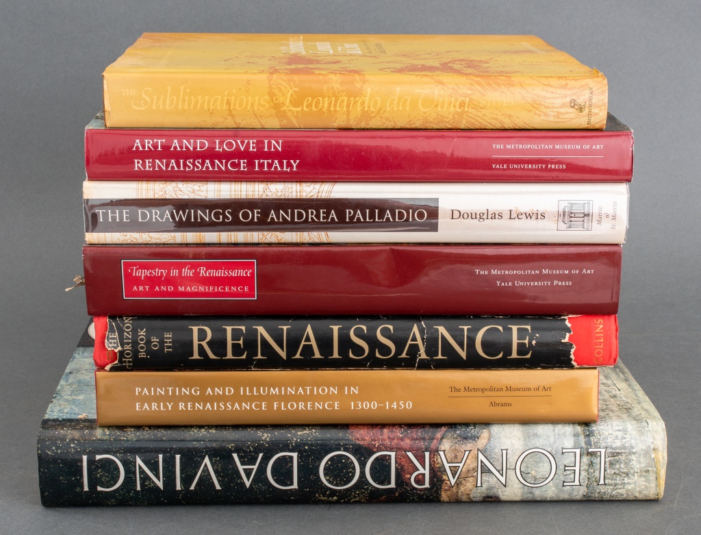 RENAISSANCE ART BOOKS, 7 Seven