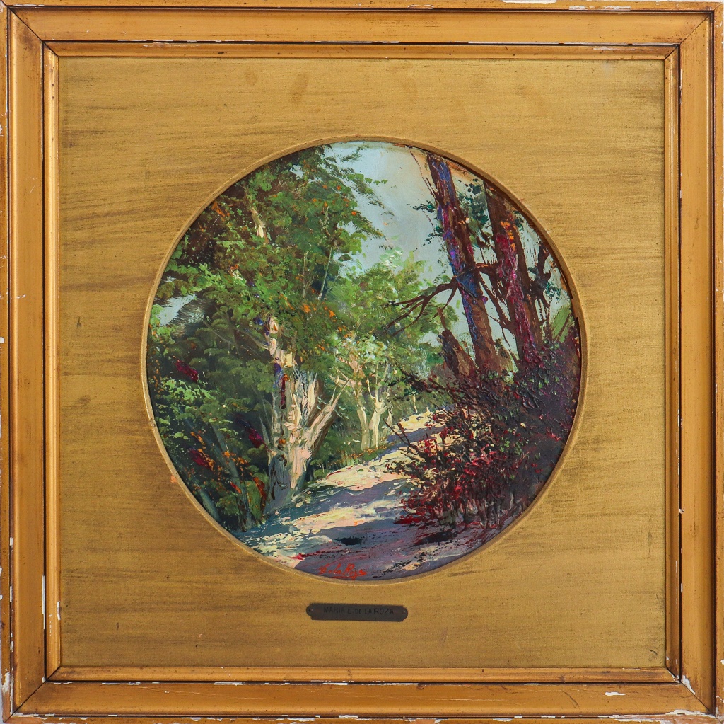 MARIA E. DE LA ROZA LANDSCAPE OIL