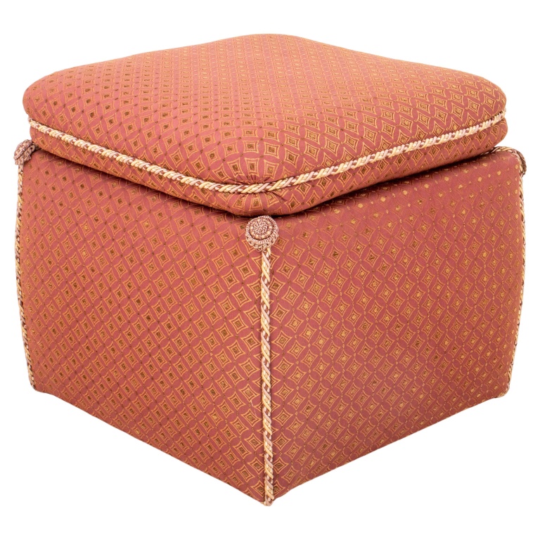 SQUARE UPHOLSTERED POUF A LA TURQUE 2fc145