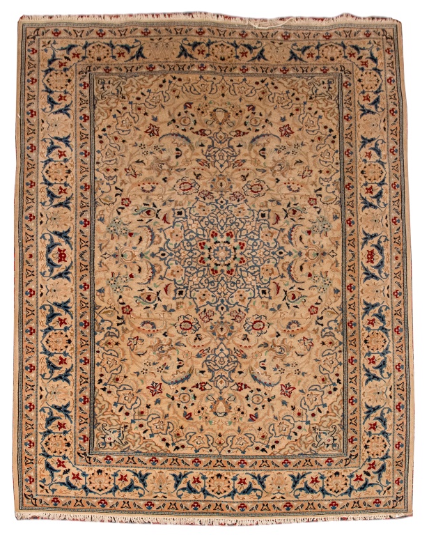 PERSIAN MEDALLION RUG, 8' X 6'