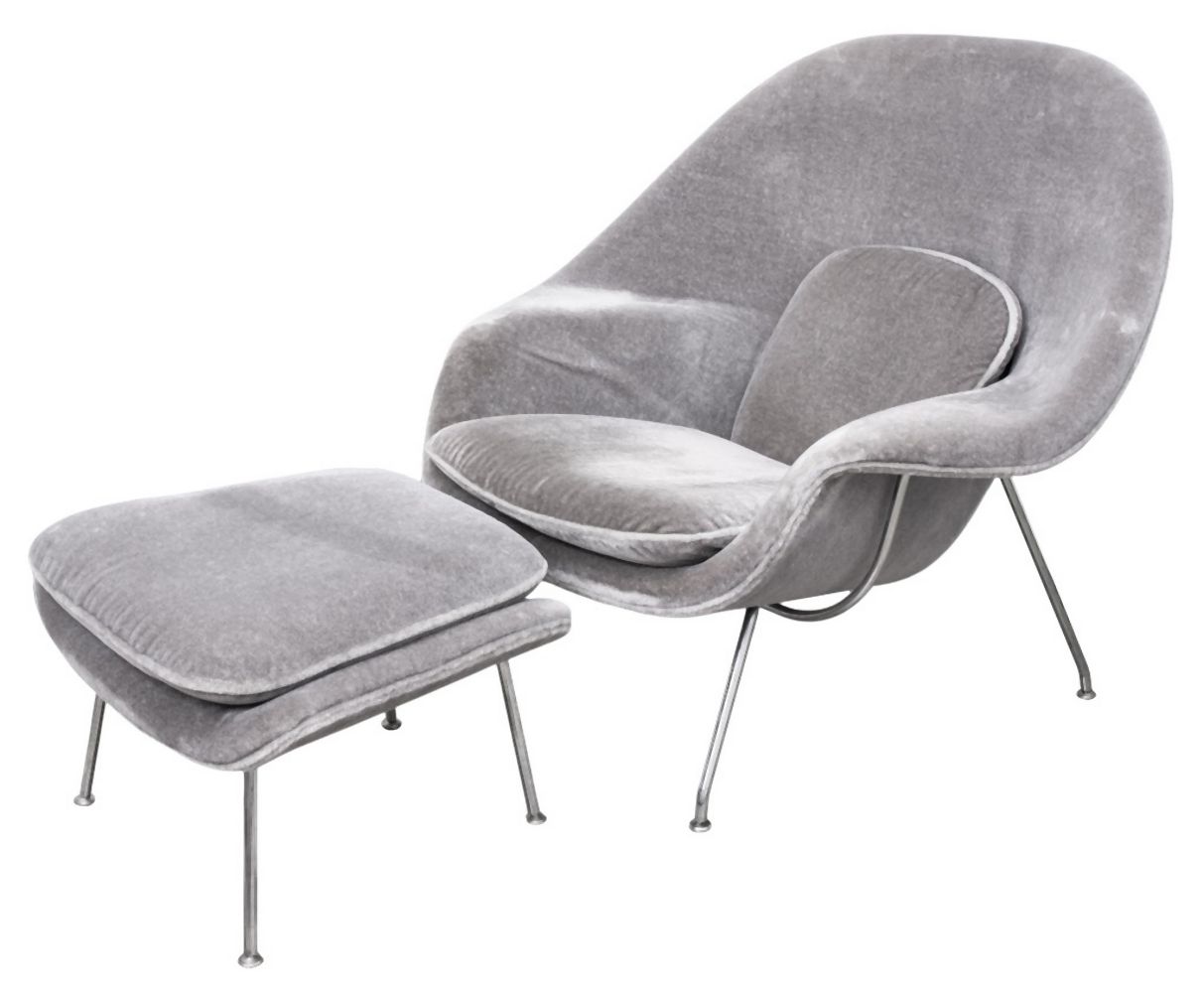 EERO SAARINEN FOR KNOLL WOMB CHAIR