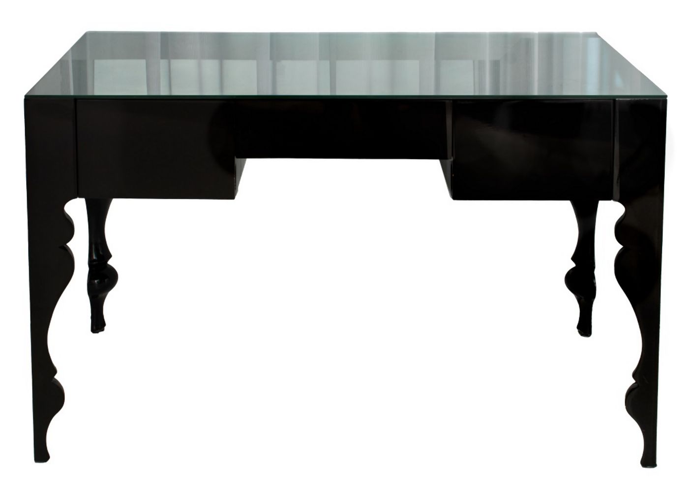 REEVES DESIGN BLACK GLASS TOP VANITY 2fc1ec