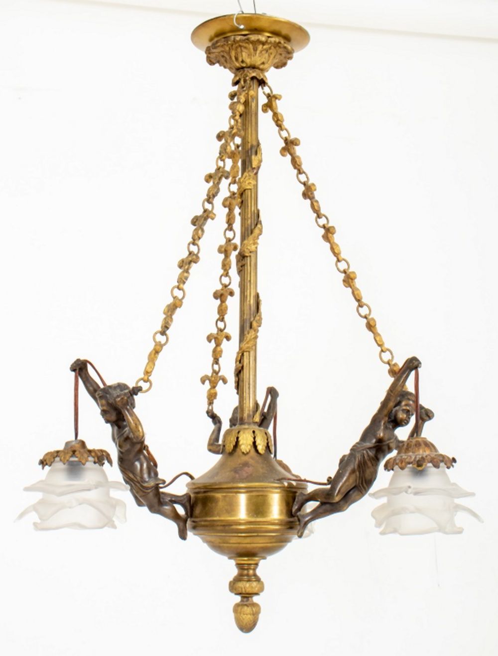 BELLE EPOQUE FRENCH ORMOLU THREE 2fc1f6