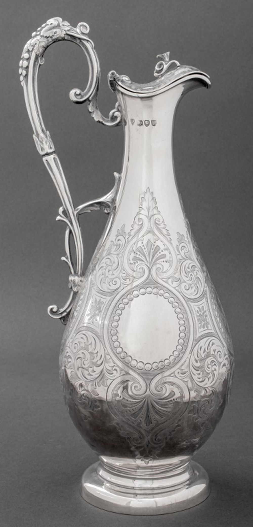 VICTORIAN STERLING SILVER NEO-GREC EWER,