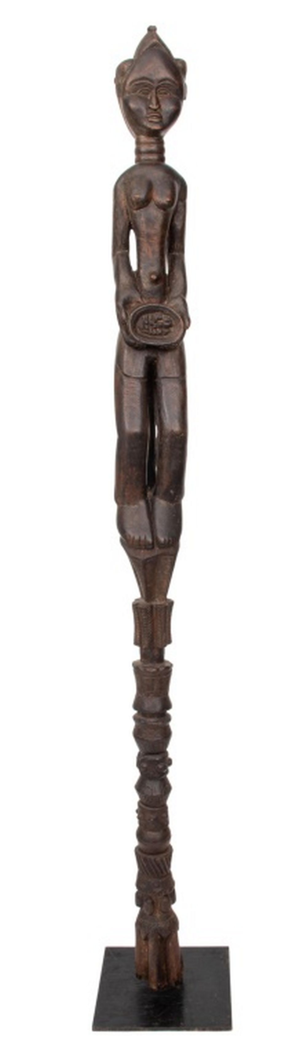 AFRICAN LUBA CARVED WOOD FEMALE 2fc26b