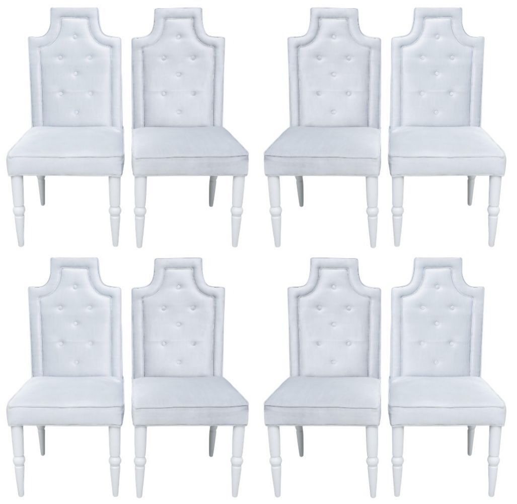 HOLLYWOOD REGENCY BUTTON TUFTED