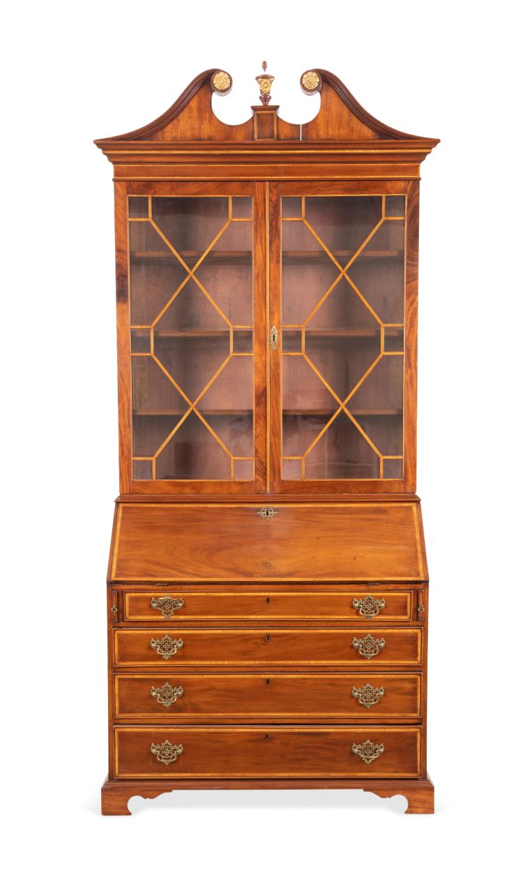 ENGLISH CHIPPENDALE STYLE MAHOGANY