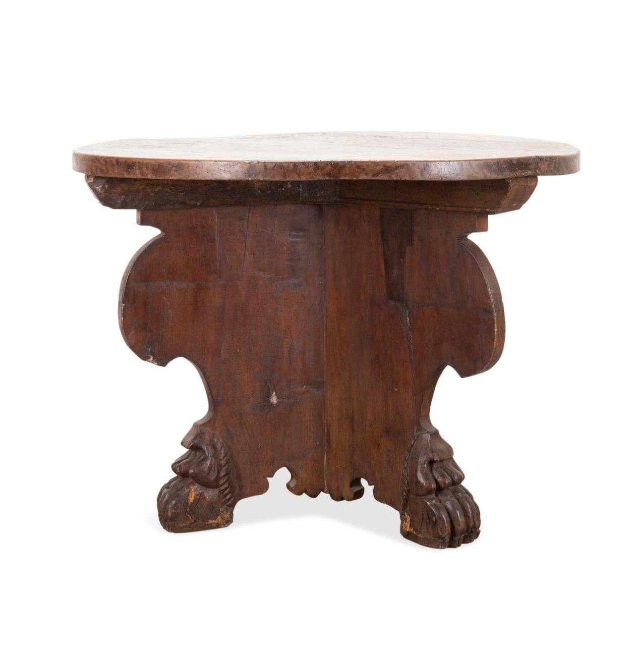 18TH C ITALIAN RENAISSANCE WALNUT 2f9cb1