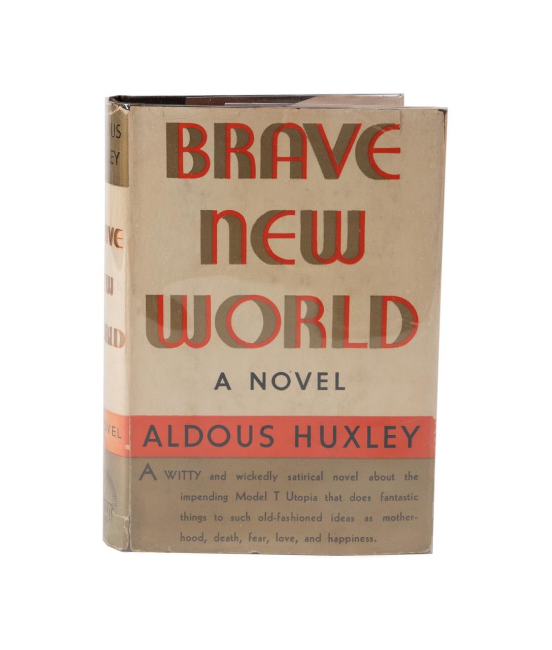 ALDOUS HUXLEY, BRAVE NEW WORLD, SIGNED
