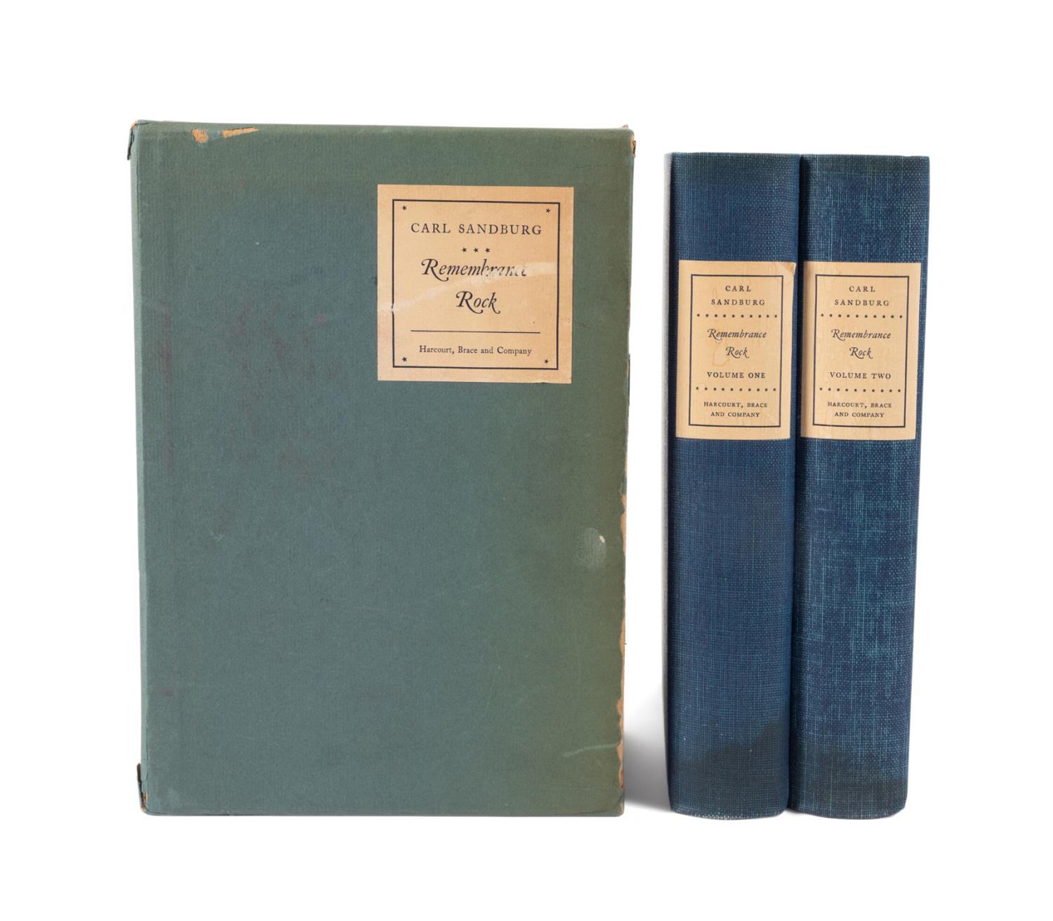 2VOL CARL SANDBURG REMEMBRANCE 2f9d31