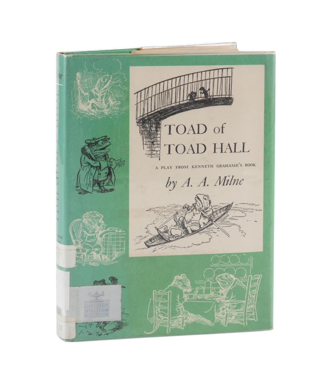 A.A. MILNE, TOAD OF TOAD HALL, HARDCOVER,