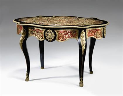 Napoleon III boulle marquetry center 4c31f