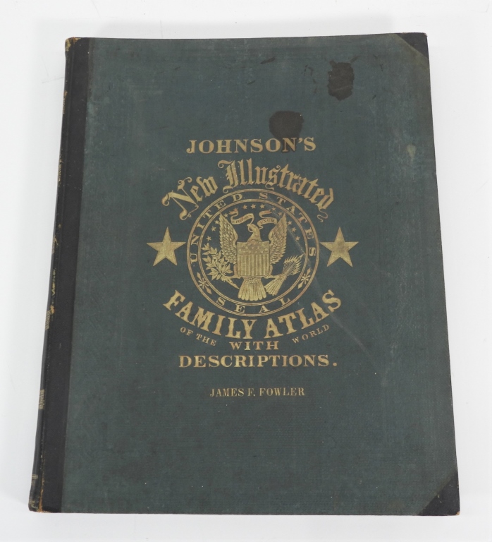 1865 JOHNSON'S NEW ILLUSTRATED