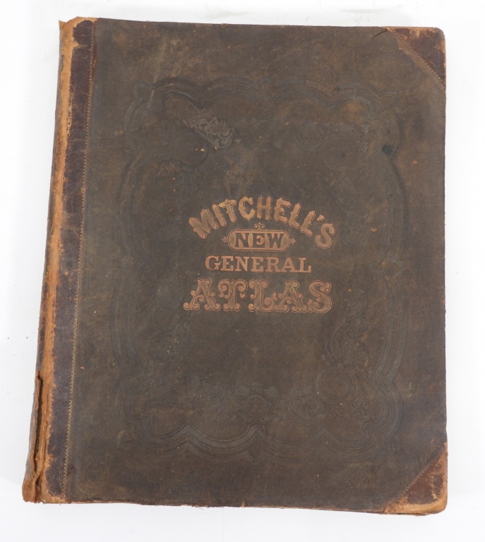 1873 MITCHELL S NEW GENERAL ATLAS 2f9f5c