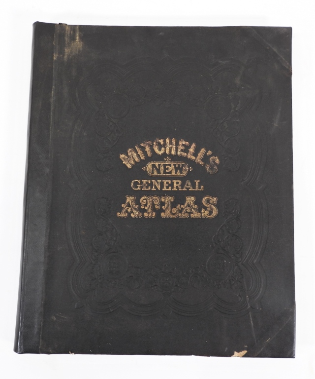 1873 MITCHELL S NEW GENERAL ATLAS 2f9f5f