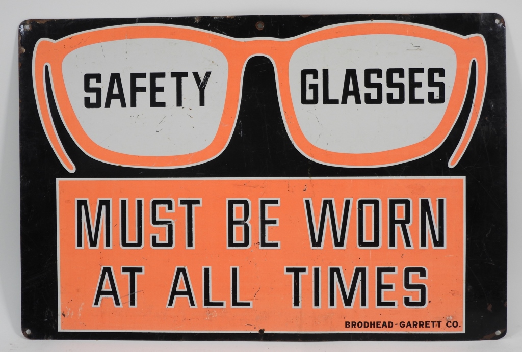 BRODHEAD GARRETT CO SAFETY GLASSES 2f9fbd