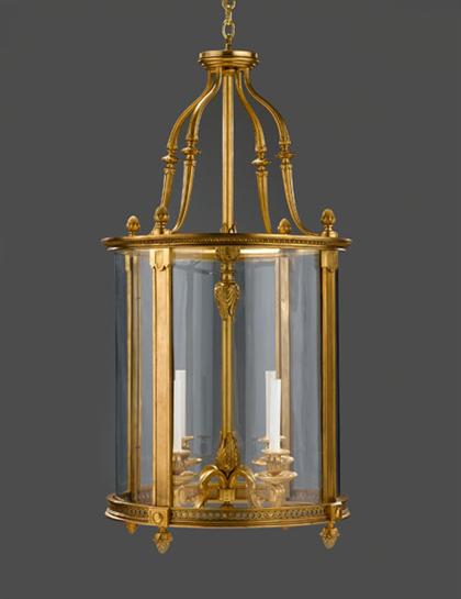 Louis XV style gilt metal four-light