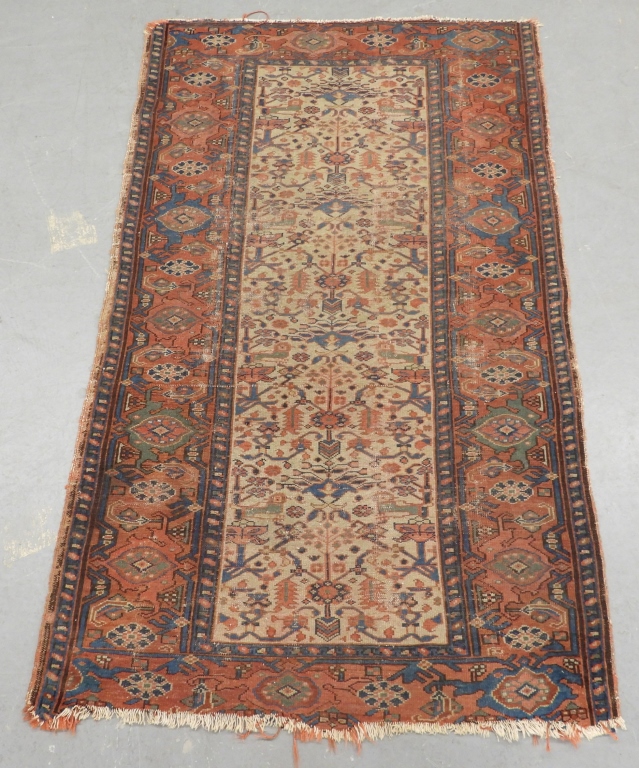 CAUCASIAN PICTORIAL RUG Caucuses 20th 2fa02e