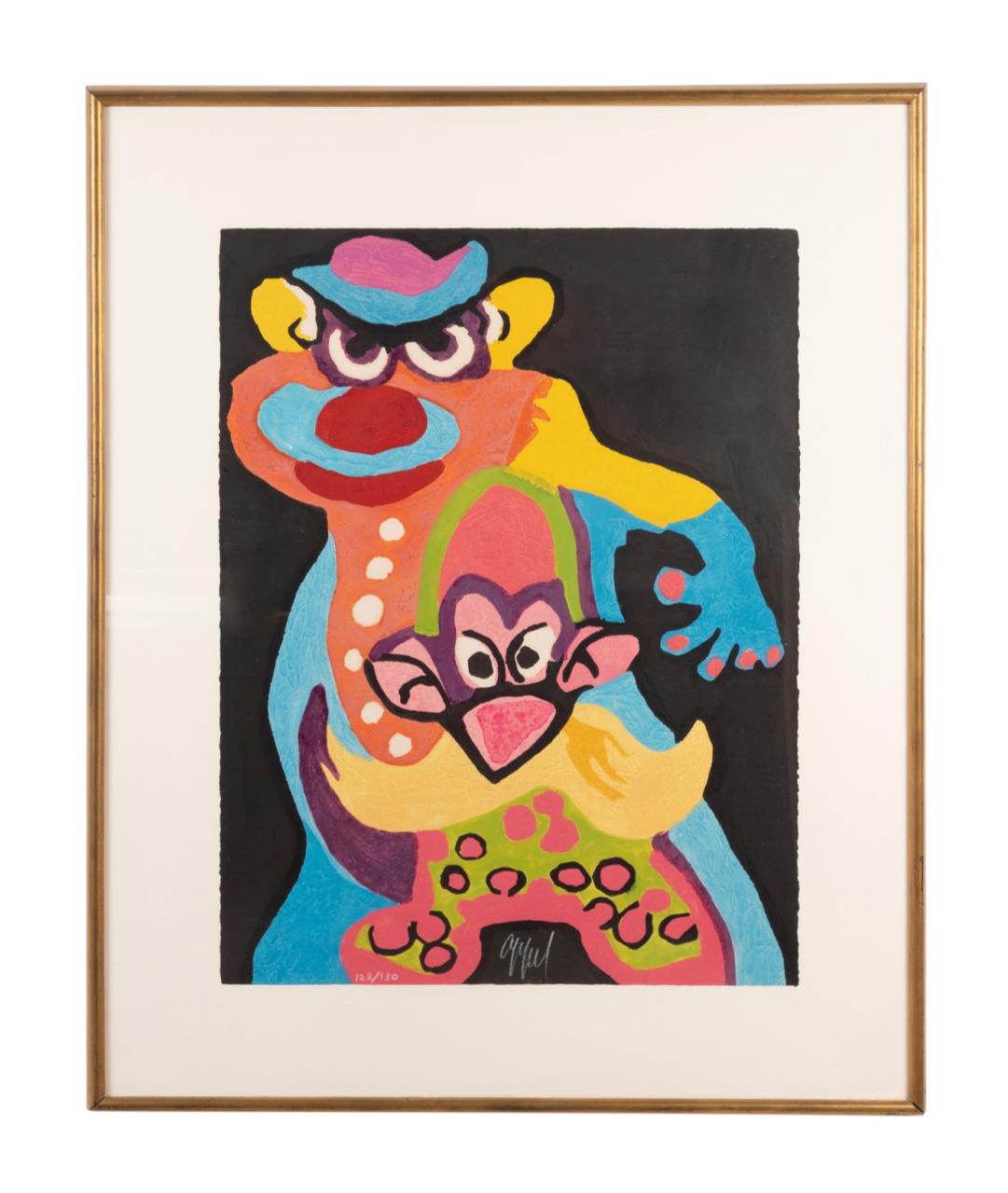 KAREL APPEL CIRCUS CLOWN COLOR 2fa04c