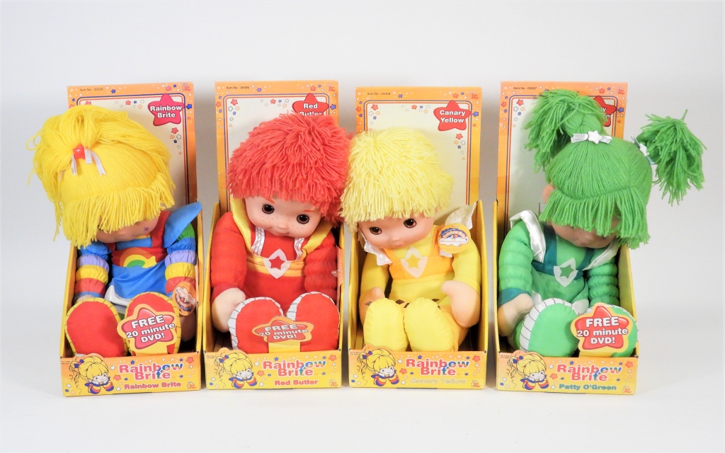 4PC 2004 TOYPLAY RAINBOW BRITE 2fa077