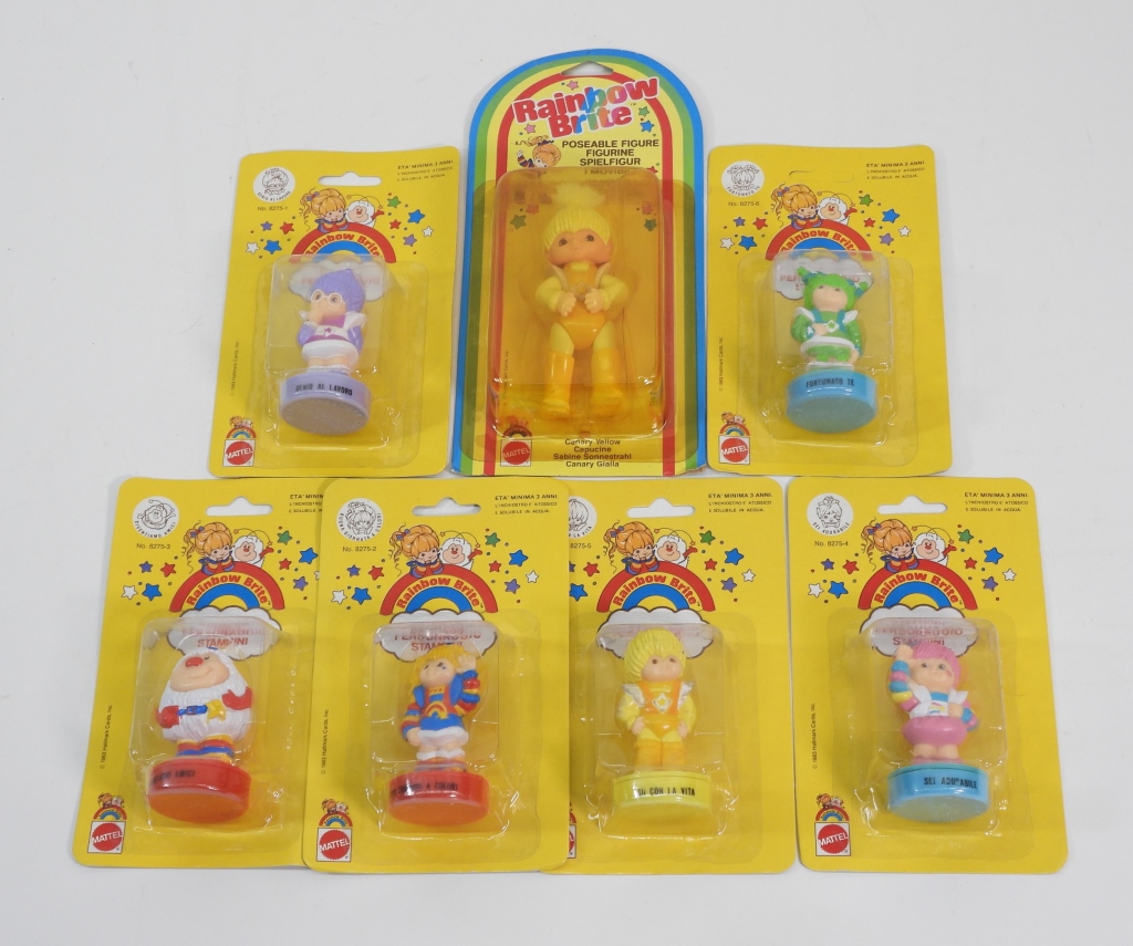 7PC 1983 EUROPEAN MATTEL RAINBOW 2fa0a8