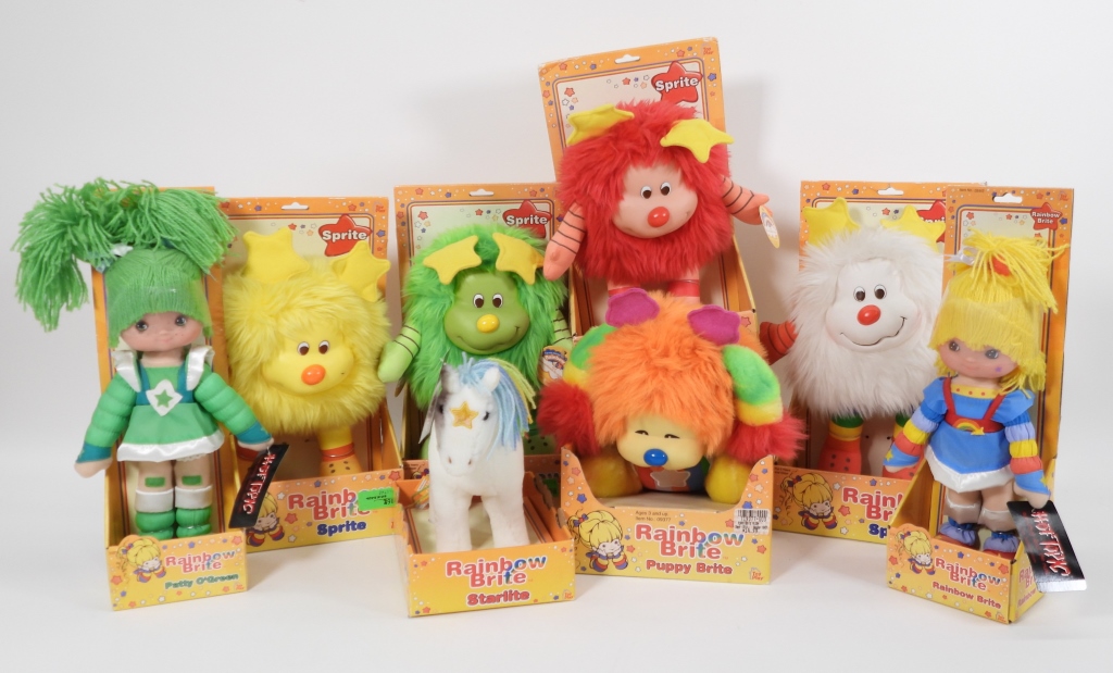 8PC 2003 TOYPLAY RAINBOW BRITE 2fa0db