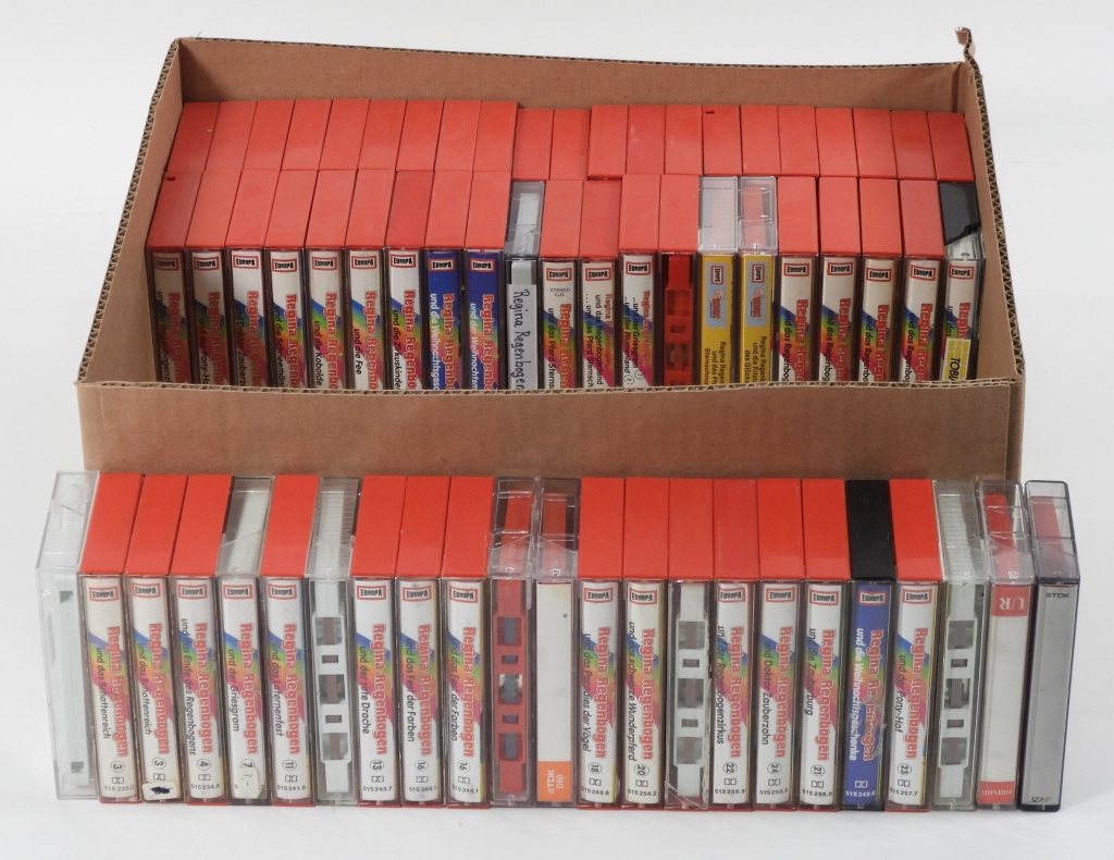 65PC VINTAGE RAINBOW BRITE CASSETTE