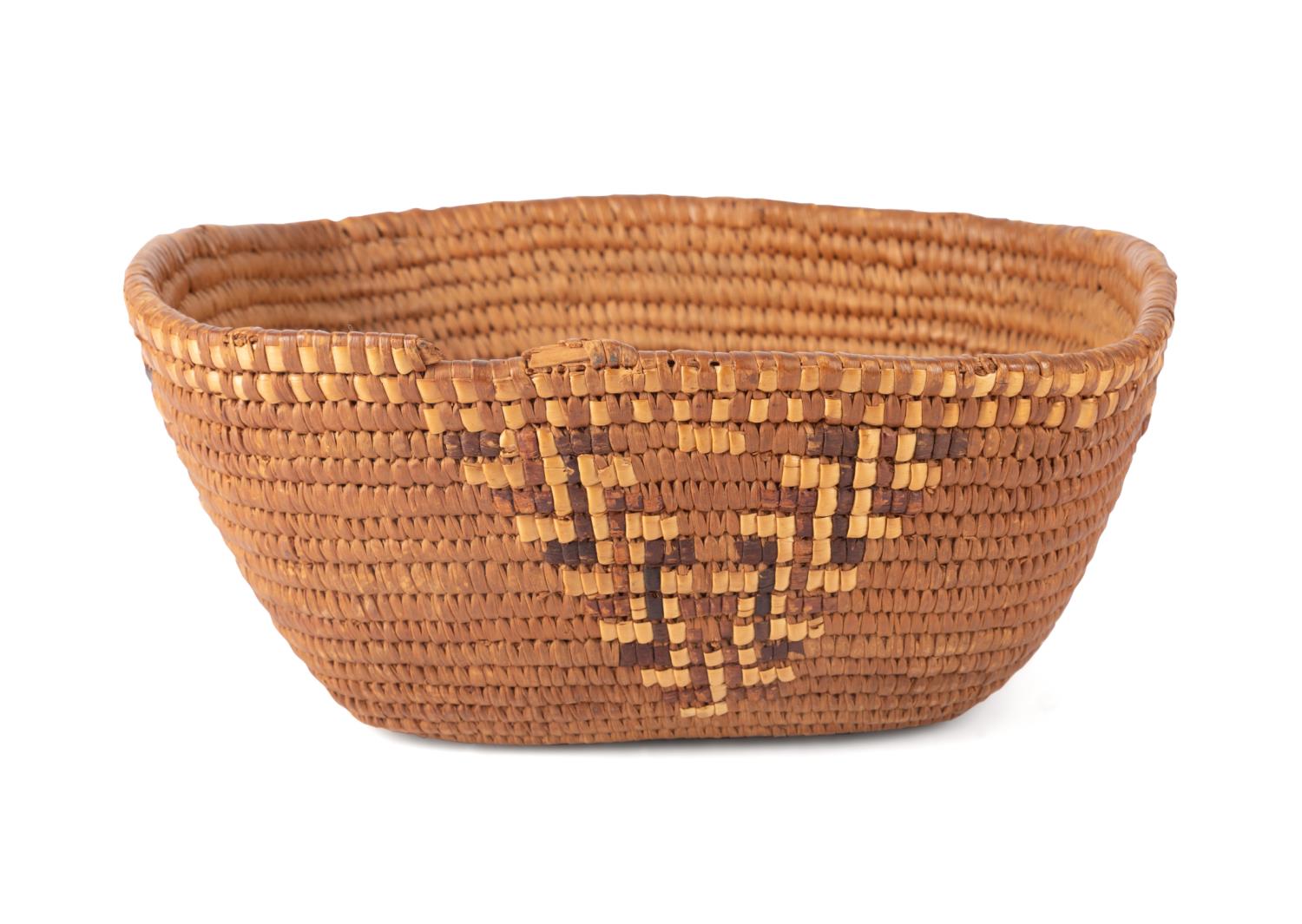 NORTHWEST COAST SALISH PEOPLES BASKET